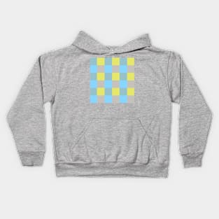 Silvervision Checkerboard Print 1 Kids Hoodie